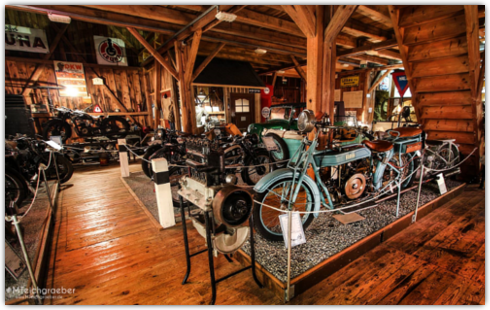 Musées de la moto etc. Museum-og-ansicht